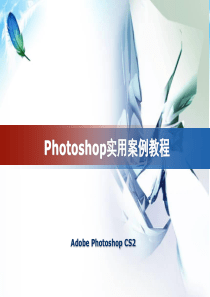 photoshopCS2教案
