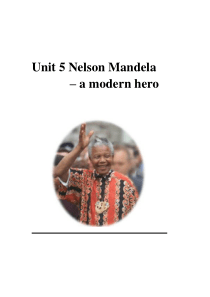 Unit5NeslsonMandela-amodernhero全单元教案