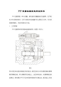 PVP变量柱塞泵使用说明书