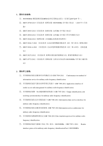 RFID国内外标准规范汇总