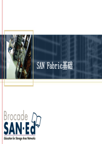SAN存储交换网基础培训