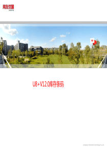 U8+V120-库存条码