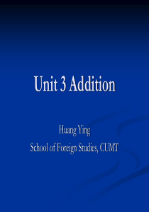 Unit3Addition