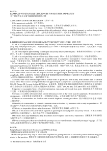 USCG有关船舶保安的检查