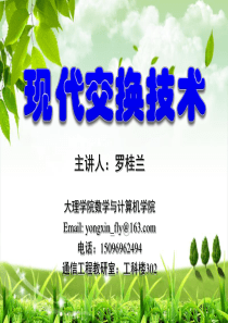 第1章-电信交换基础3总结