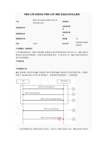 FDD-LTERRC连接成功率优化案例