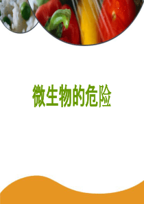 微生物的危险-PowerPointPresentati