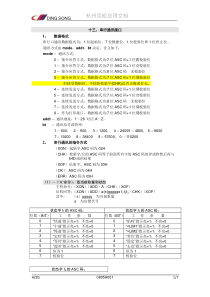 MODBUS仪表通信协议