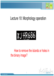 Lecture-10mathematicalmorphology