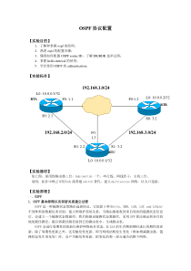 OSPF协议配置