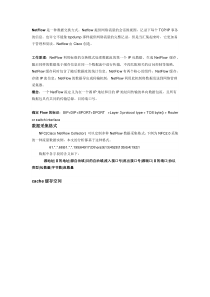 NetFlow学习笔记
