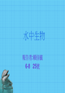 水中生物