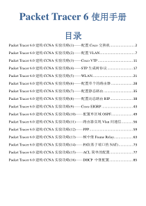 ciscoPacketTracer60使用大全