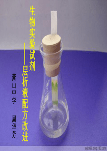浙江省XXXX年高中生物疑难问题解决专题培训资料：生物实验试