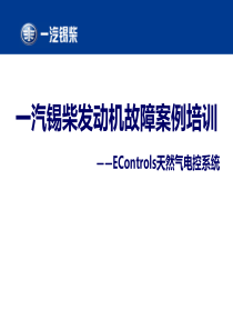 EControls故障案例培训201403.