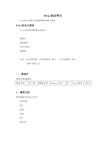 http协议学习
