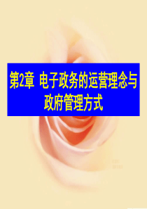 电子政务管理模式