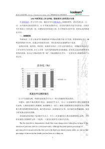 2015考研英语二作文冲刺图表型作文常用四大句型