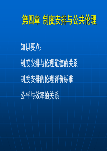 4制度安排与公共伦理.