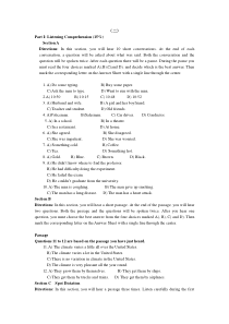 384017姜杰爱你大学英语三级考试模拟试题2