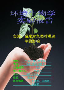 3温度对鱼类呼吸速率的影响