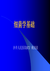 细菌学基础资料