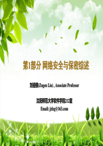 ch01网络安全与保密综述2