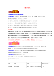 2016年高考生物母题题源系列专题07病毒(含解析)