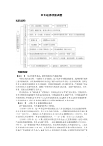 2015届高考历史中外经济政策调整