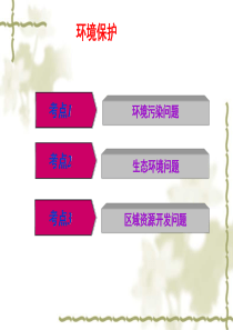 2017版高考一轮选修6-《环境保护》ppt课件