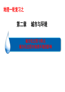22城市化过程与特点_城市化过程对地理环境的影响