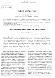 生物质制燃料乙醇