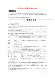 2016届中考历史考点解析九下第六单元亚非拉国家的独立和振兴复习新人教版