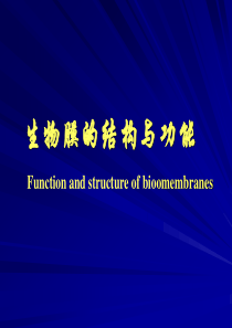 第十章生物膜ppt-PowerPointPresent