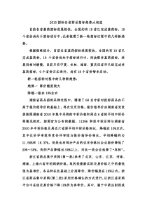 2015招标大年各省药品招标趋势大起底