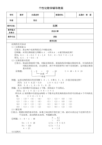 2015新苏教六年级下册比例