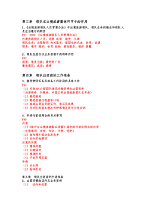 2014出境领队实务大纲重点必背