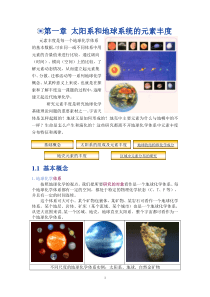 1太阳系和地球系统元素的丰度