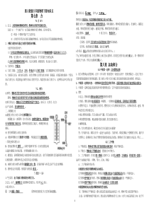 2012年人教版八年级物理下册知识点总结