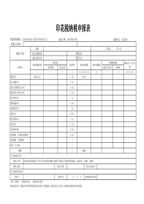 2018印花税模板