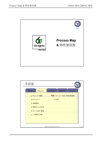 六西格玛gbm-7-process-map&-特性要因图