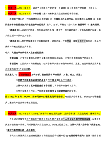 2010高考历史毛概总结一天背完