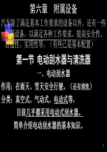 汽车附属设备