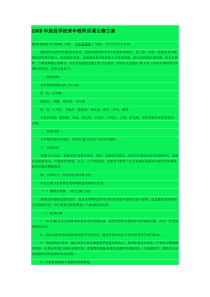 2011年临夏中学青年教师讲课比赛方案