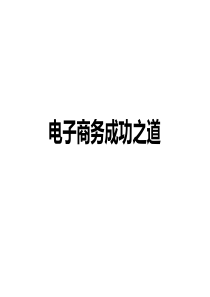 1+N模式电子商务成功之道