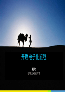 中国旅游电子商务大会-开启电子化旅程