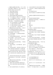 2010专利代理人考试卷二相关法律