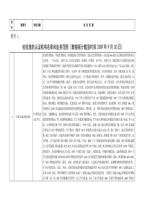 各认证机构认证业务范围
