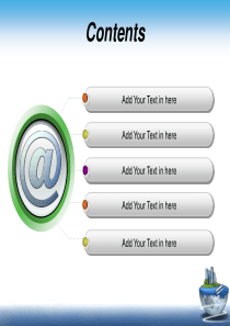 商务科技精美模版地球梦幻岛风景