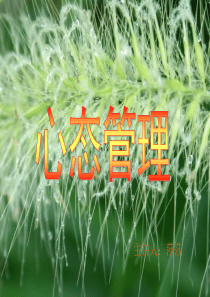 99员工心态管理